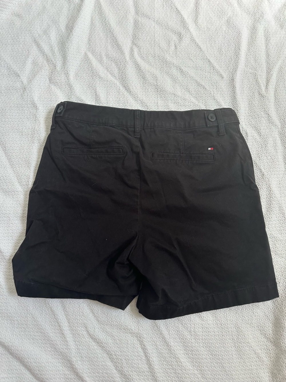 Tommy Hilfiger Classic Stretch Women's Shorts Lot of 2 Black White Size 0 Preppy - Picture 9 of 13